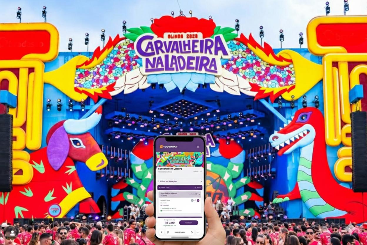 Comprar ingresso Carvalheira na Ladeira 2027 ficou mais acessível