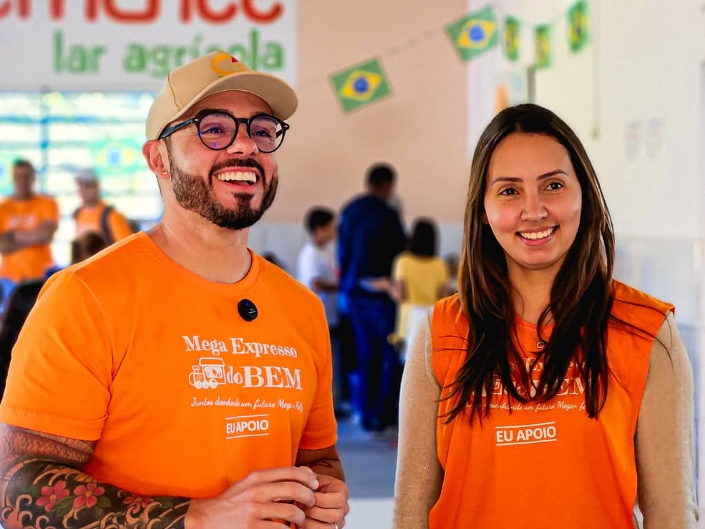 MegaG transforma o Dia da Pizza em um gesto de carinho para crianças acolhidas pelo Lar Agrícola A Semente
